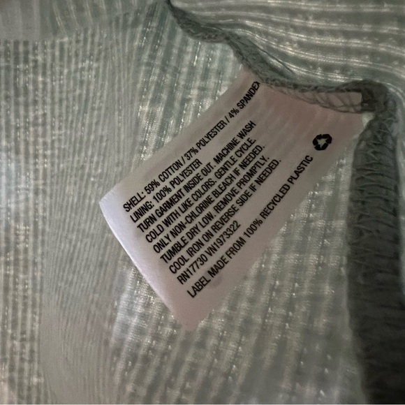 Wild Fable Tank Ruffled Tie Front Bodysuit M - Picture 7 of 7